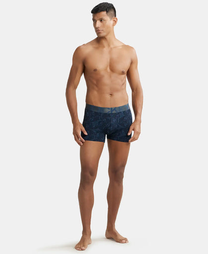 Tencel Micro Modal Elastane Printed Trunk with Natural StayFresh Properties - Potent Purple-4