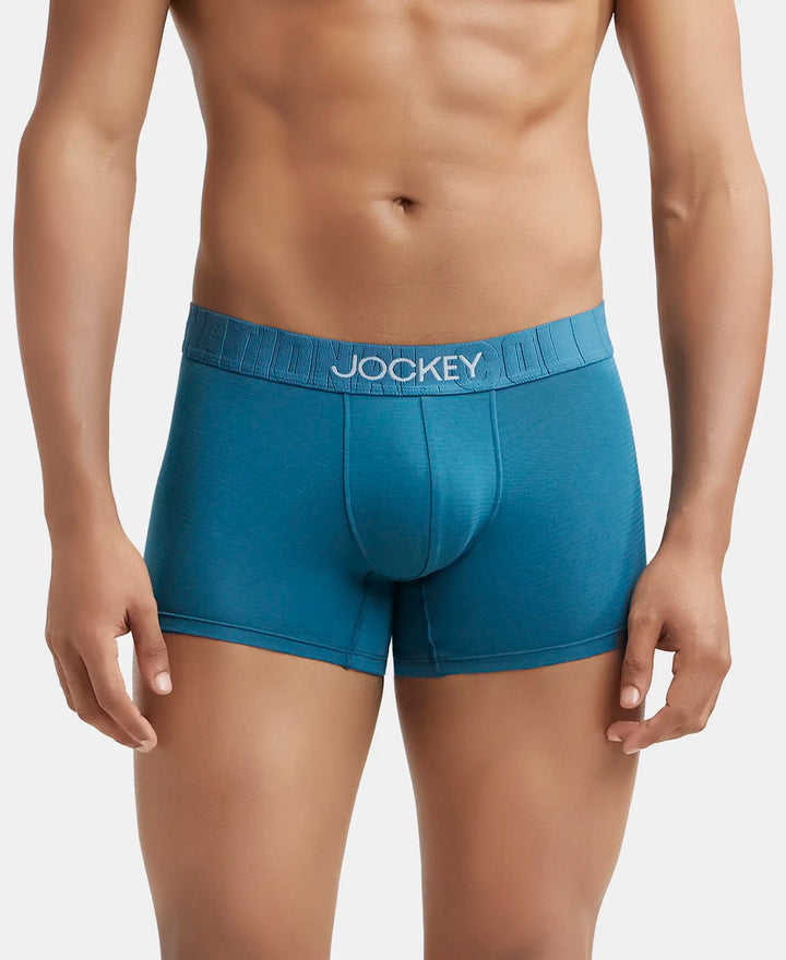 Tencel Micro Modal Cotton Elastane Solid Brief with Natural StayFresh Properties - Red Pepper-1