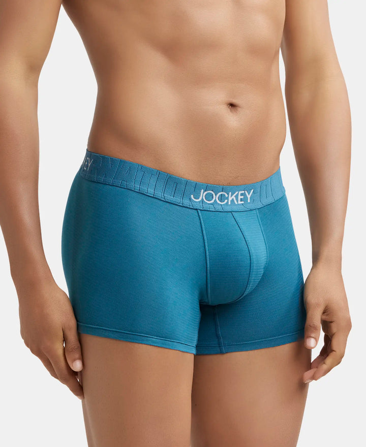 Tencel Micro Modal Cotton Elastane Solid Brief with Natural StayFresh Properties - Red Pepper-2