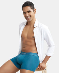 Tencel Micro Modal Cotton Elastane Solid Brief with Natural StayFresh Properties - Red Pepper-5