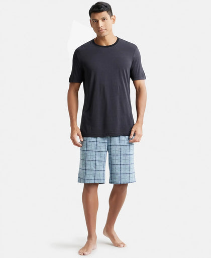 Tencel Micro Modal Cotton Elastane Solid Trunk with Natural StayFresh Properties - Bright Light Grey-4