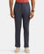 Microfiber Slim Fit All Day Pants with Convenient Side and Back Pockets - Mid Blue Sand-1