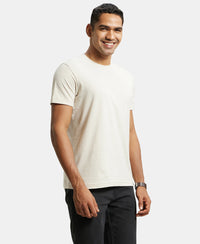 Super Combed Supima Cotton Round Neck Half Sleeve T-Shirt - Moonstruck-2