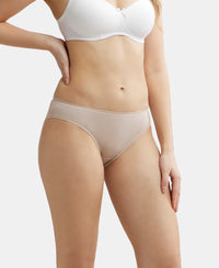 Wirefree Non Padded Super Combed Cotton Elastane Full Coverage Everyday Bra with Concealed Shaper Panel - Classic Navy-6