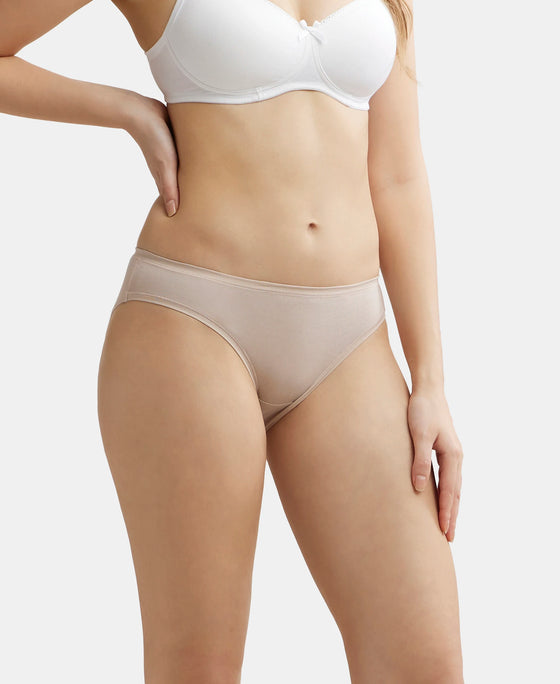 Wirefree Non Padded Super Combed Cotton Elastane Full Coverage Everyday Bra with Concealed Shaper Panel - Classic Navy-6