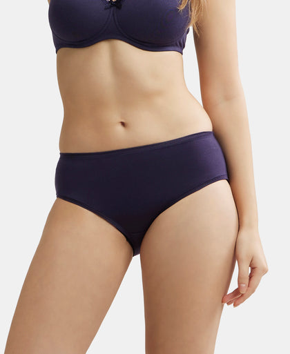 Tencel Micro Modal and Cotton Blend Printed Half Sleeve Polo T-Shirt - Deep Olive-5