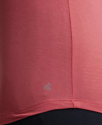 Environment Friendly Lyocell Relaxed Fit Tank Top - Garnet Rose-7