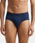 Tencel Micro Modal Elastane Stretch Solid Boxer Brief with Natural StayFresh Properties - Gunmetal-1