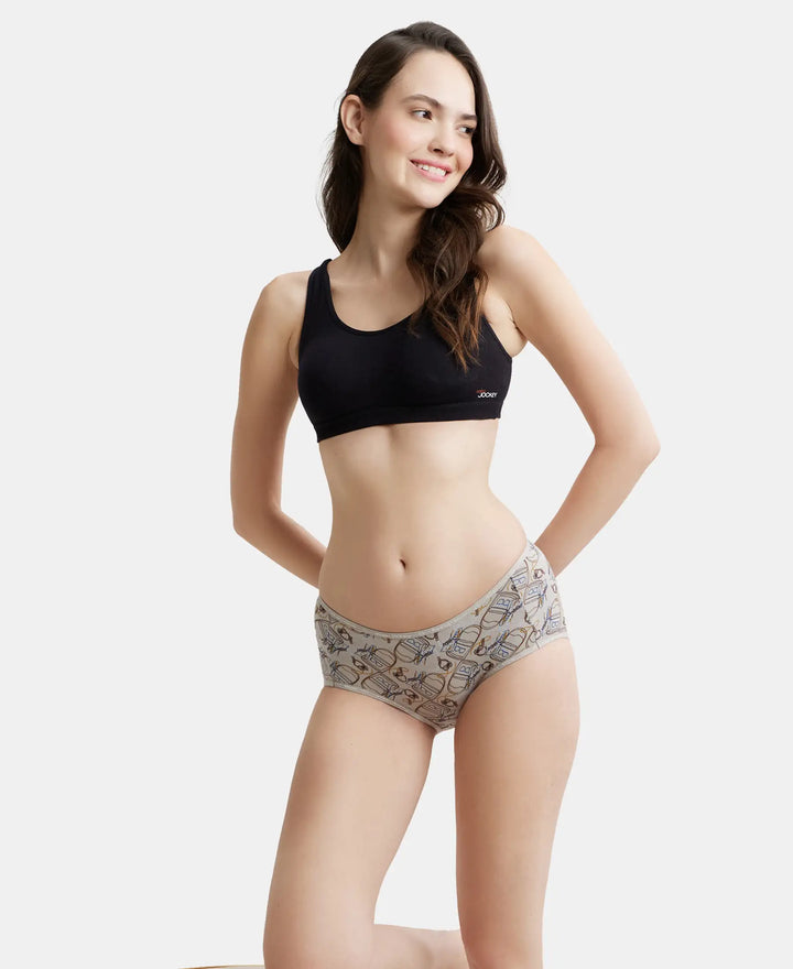 Wirefree Padded Super Combed Cotton Elastane Full Coverage Slip-On Uniform Bra with Concealed Underband - Black-6