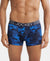 Microfiber Mesh Elastane Printed Performance Trunk with StayDry Technology - Move Blue-1