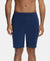 Lightweight Microfiber Shorts with Zipper Pockets and StayFresh Treatment - Insignia Blue-1