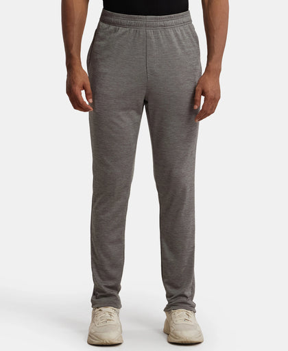 Lightweight Microfiber Trackpant with Zipper Pockets and StayFresh Treatment - Performance Grey-1