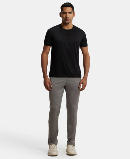 Lightweight Microfiber Trackpant with Zipper Pockets and StayFresh Treatment - Performance Grey-4