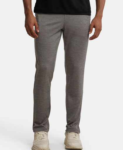 Lightweight Microfiber Trackpant with Zipper Pockets and StayFresh Treatment - Performance Grey-5