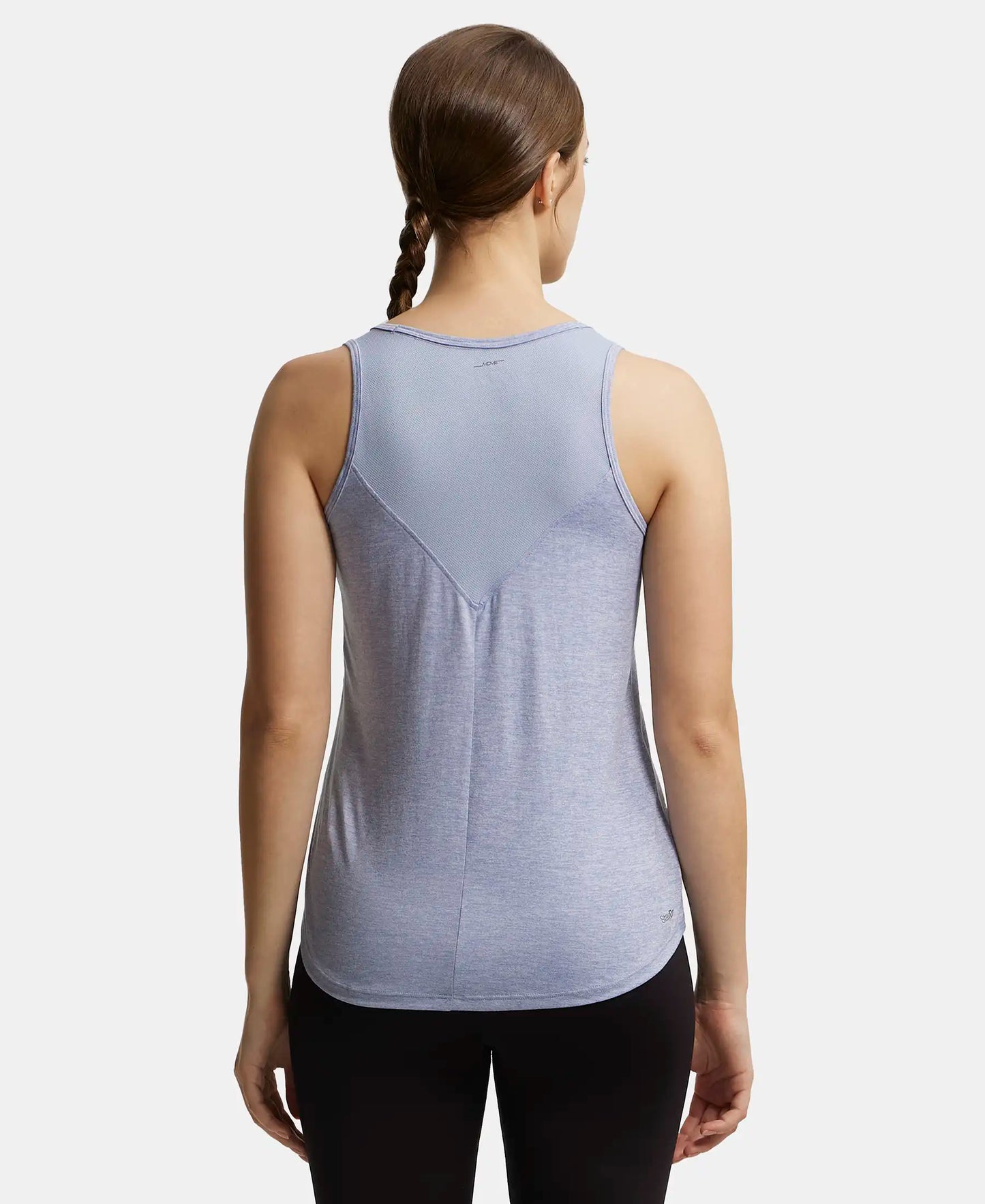 Microfiber Fabric Graphic Printed Tank Top With Breathable Mesh - Even Tide-3