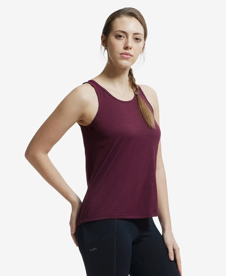 Microfiber Fabric Graphic Printed Tank Top With Breathable Mesh - Wine Tasting-2