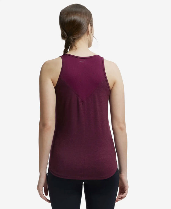 Microfiber Fabric Graphic Printed Tank Top With Breathable Mesh - Wine Tasting-3