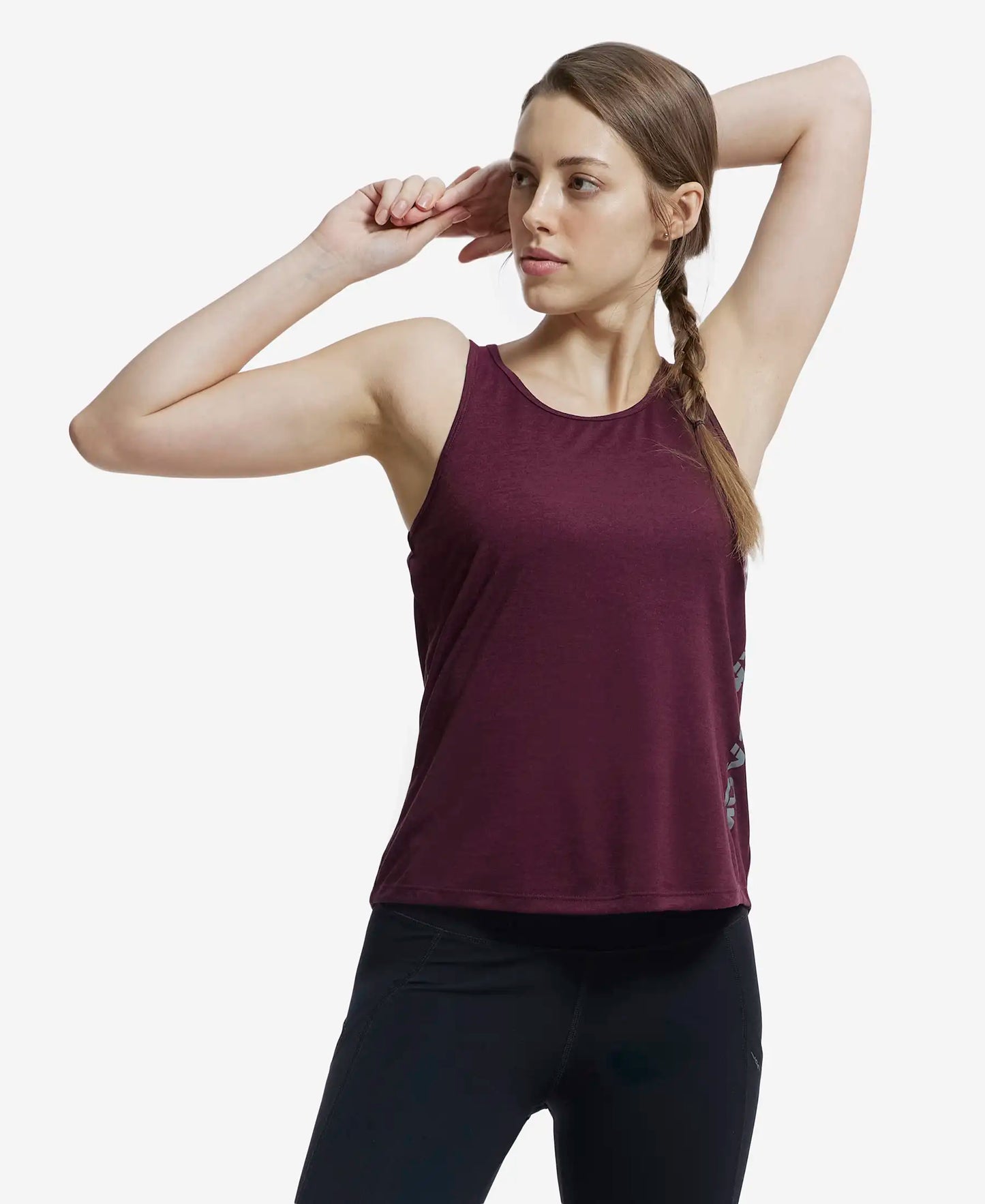 Microfiber Fabric Graphic Printed Tank Top With Breathable Mesh - Wine Tasting-5