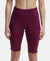 Microfiber Elastane Slim Fit Shorts with Side Pockets - Wine Tasting-1