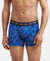 Super Combed Cotton Elastane Printed Trunk with Ultrasoft Waistband - Navy-1