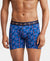 Super Combed Cotton Elastane Printed Boxer Brief with Ultrasoft Waistband - Navy-1