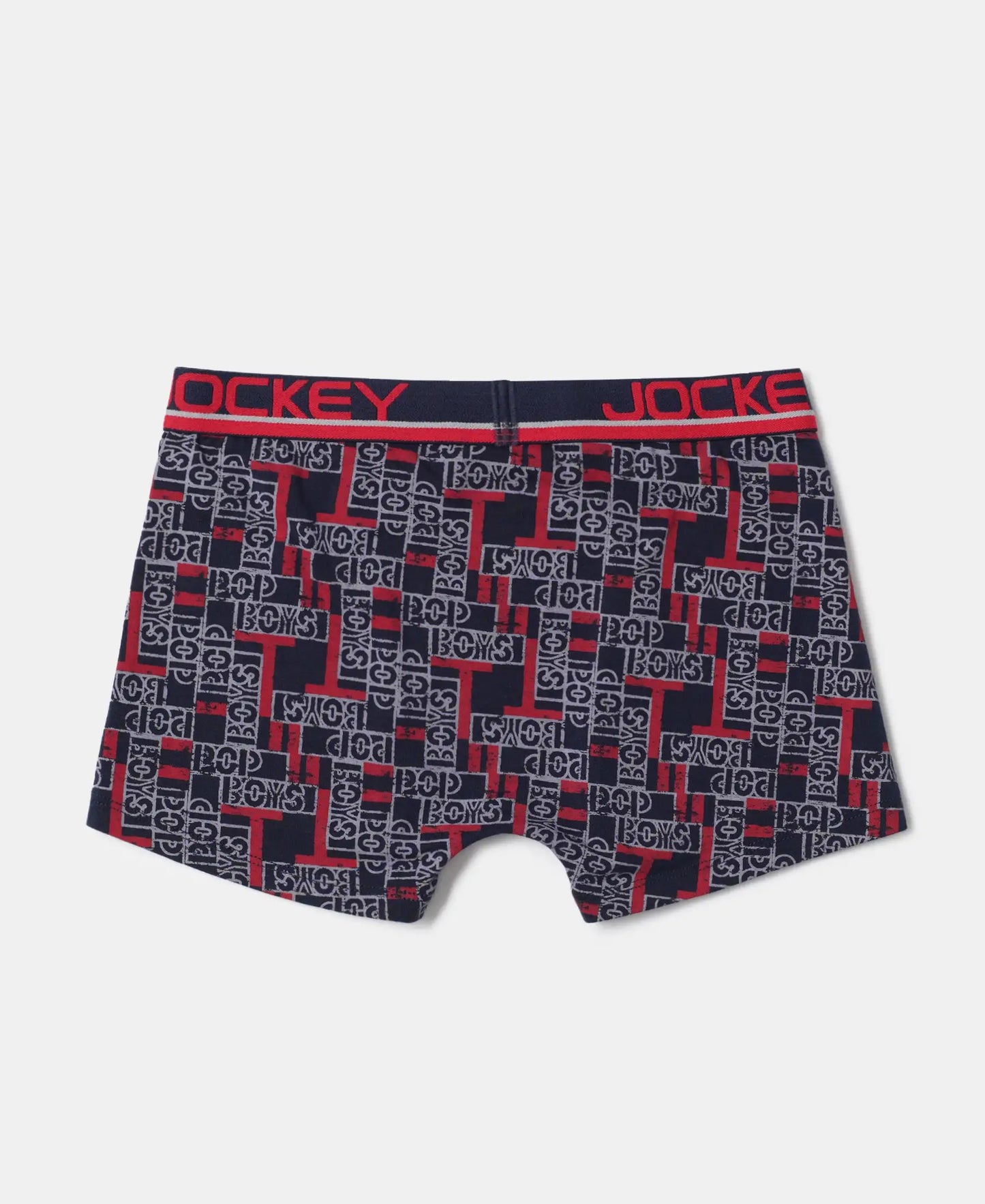 Super Combed Cotton Elastane Printed Trunk with Ultrasoft Waistband - Assorted Prints-4