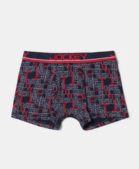 Super Combed Cotton Elastane Printed Trunk with Ultrasoft Waistband - Assorted Prints-5