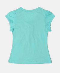 Super Combed Cotton Solid Short Sleeve T-Shirt - Cockatoo-2