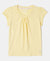 Super Combed Cotton Solid Short Sleeve T-Shirt - Pale Banana-1