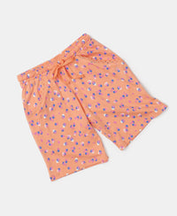Super Combed Cotton Printed Shorts - Coral Reef Printed-5