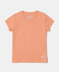 Super Combed Cotton Short Sleeve T-Shirt and Printed Shorts Set - Coral Reef-5