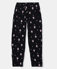 Super Combed Cotton Short Sleeve T-Shirt and Printed Pyjama Set - Black-4