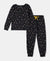 Super Combed Cotton Printed Full Sleeve T-Shirt and Pyjama Set - Assorted-1