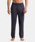 Super Combed Cotton Elastane Stretch Regular Fit Pyjama with Inner Drawstring - Graphite-1
