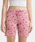 Micro Modal Cotton Relaxed Fit Printed Shorts with Side Pockets - Wild Rose-1