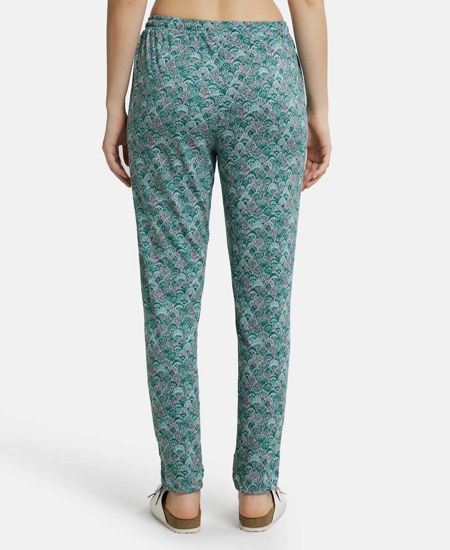 Super Combed Cotton Relaxed Fit Printed Pyjama with Side Pockets - Canton-3