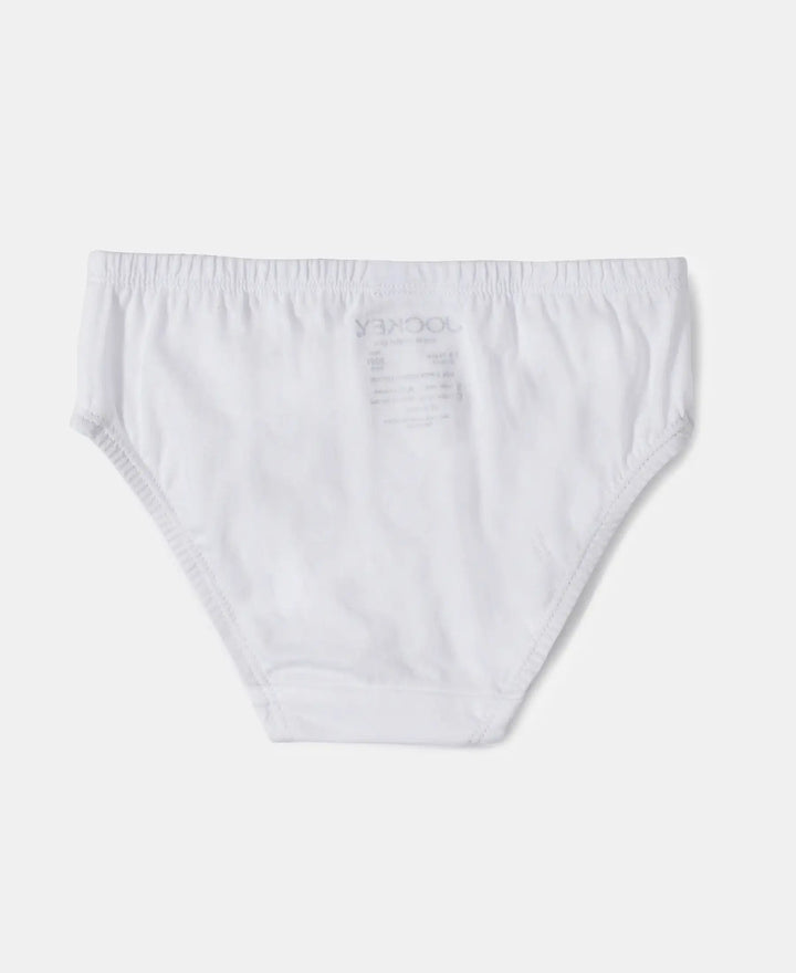 Super Combed Cotton Panty with Ultrasoft Waistband - White-3