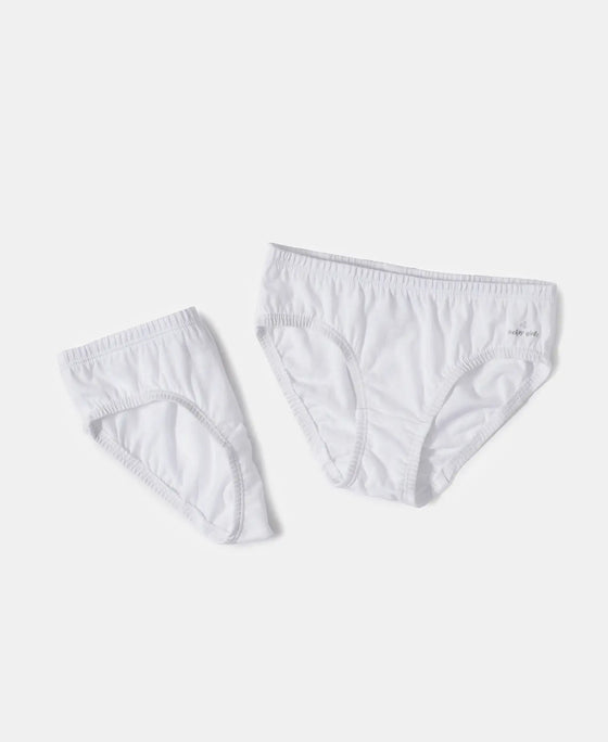 Super Combed Cotton Panty with Ultrasoft Waistband - White-6