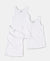 Super Combed Cotton Rib Solid Tank Top - White-1