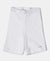 Girl's Super Combed Cotton Elastane Stretch Shorties with Ultrasoft Waistband - White(Pack of 2) - White-1