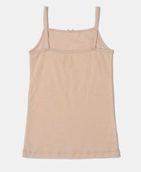Super Combed Cotton Rib Fabric Camisole with Regular Straps - Skin-3