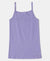 Super Combed Cotton Rib Fabric Camisole with Regular Straps - Violet Tulip-1