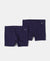 Super Combed Cotton Elastane Stretch Shorties with Ultrasoft Waistband - Classic Navy-1