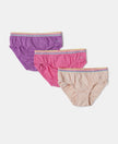 Super Combed Cotton Solid Panty with Ultrasoft Waistband - Assorted-1