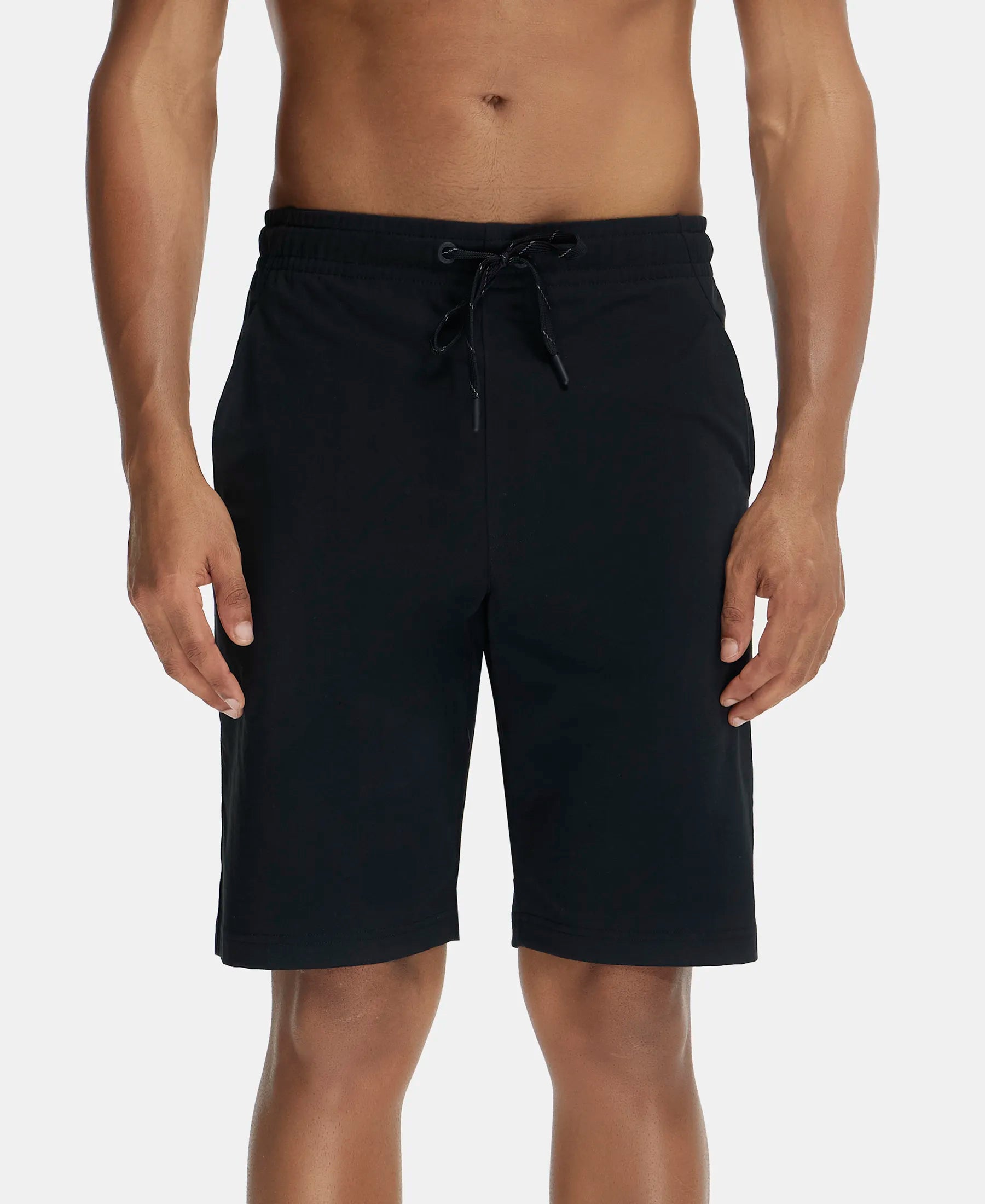 Buy Super Combed Cotton Rich Shorts with StayFresh Treatment Black SP26 Jockey India