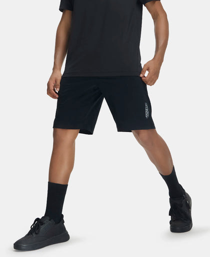 Super Combed Cotton Rich Shorts with StayFresh Treatment - Black-5