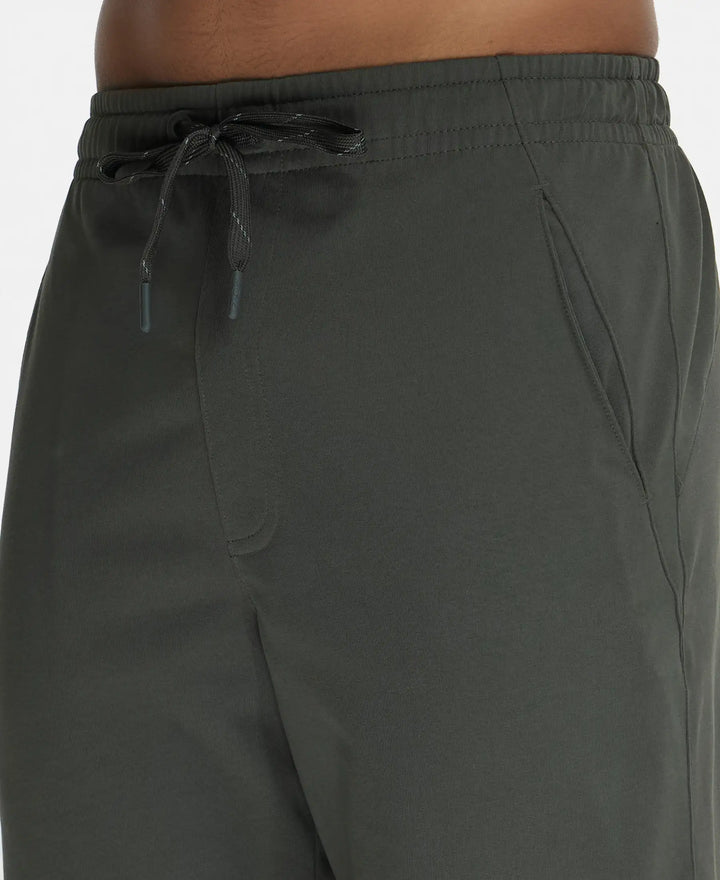 Super Combed Cotton Rich Shorts with StayFresh Treatment - Deep Olive-6