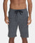 Super Combed Cotton Rich Shorts with StayFresh Treatment - Forest Dark Grey Melange-1