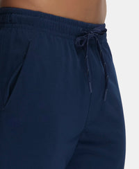 Super Combed Cotton Rich Shorts with StayFresh Treatment - Navy-7