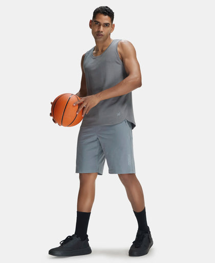Super Combed Cotton Rich Shorts with StayFresh Treatment - Performance Grey-6